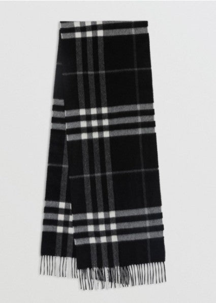 Sciarpa Classica in cashmere con motivo tartan