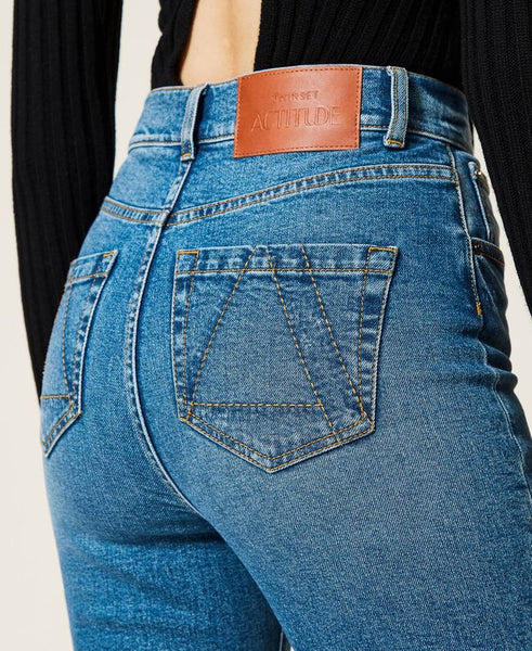 Jeans 'Copper' a vita alta