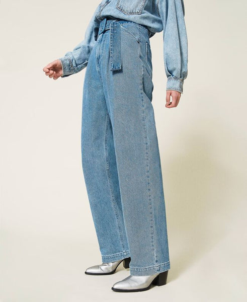Jeans 'Azurite' con cintura