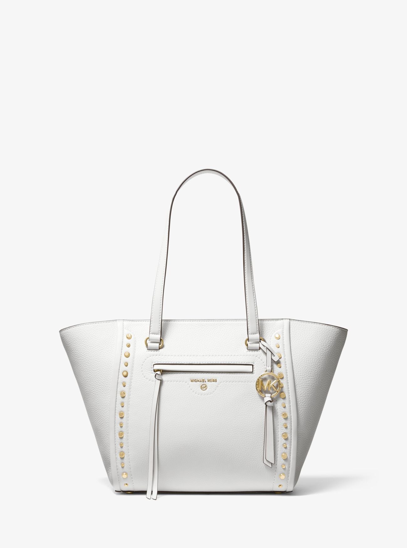 Michael Kors Gray Studded Bag | eBay